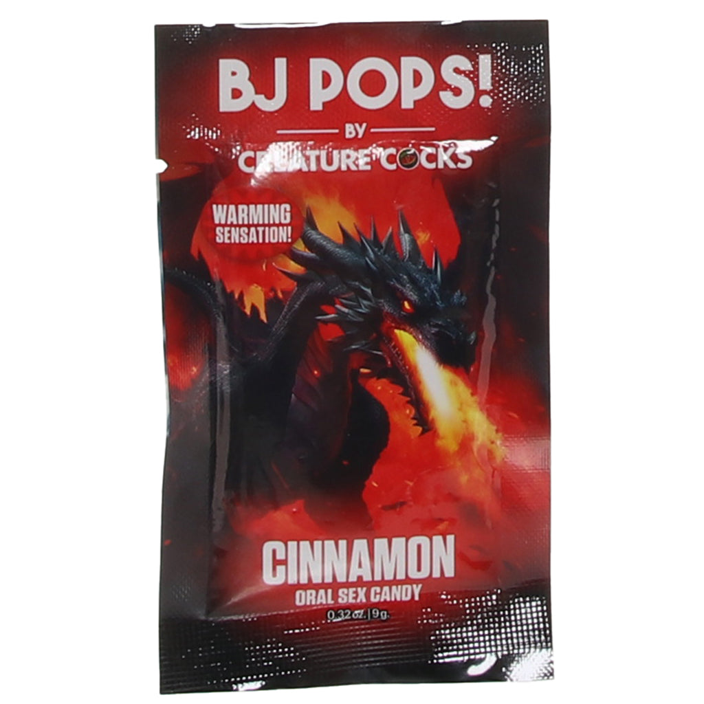 Creature Cocks BJ Pops! Candy .32oz/90g in Cinnamon Sensual Love > Tasty Treats - Tophatter Daily Deals